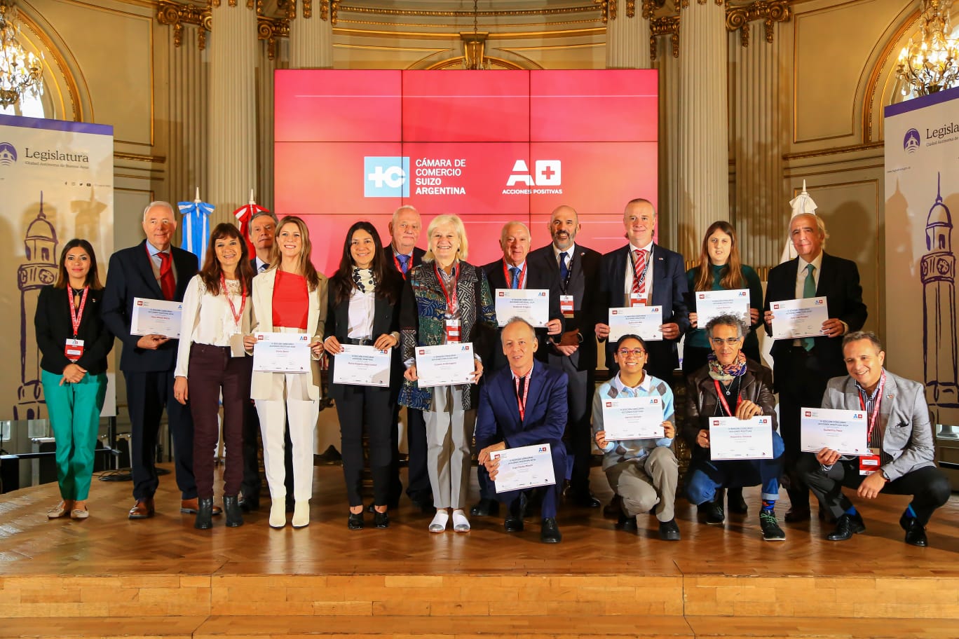 Con récord de participación, la Cámara de Comercio Suizo Argentina anunció los ganadores del concurso “Acciones Positivas” 2024