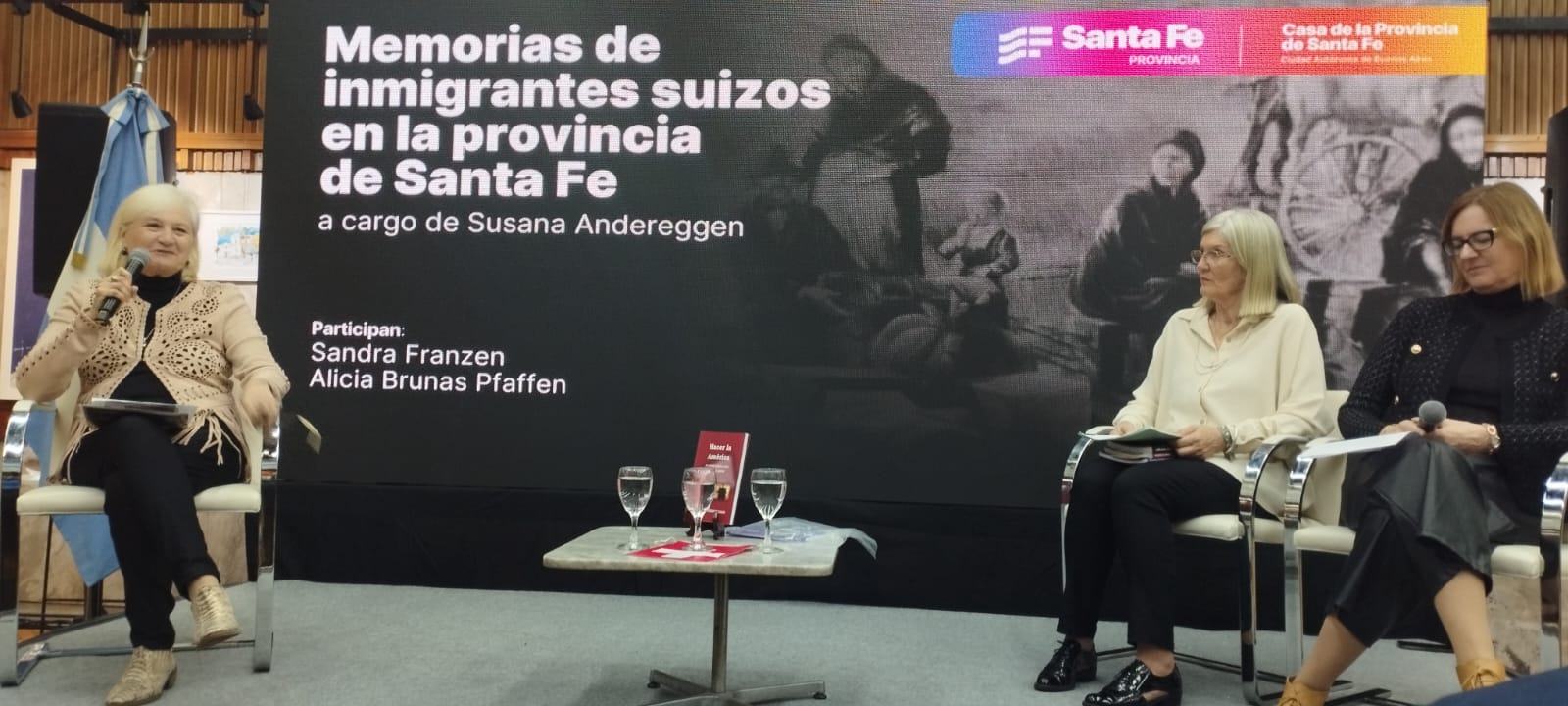 Conversatorio «Memorias de inmigrantes suizos en la provincia de Santa Fe»